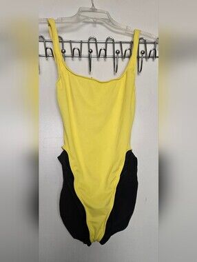 Vintage Thong Illusion One Piece Swimsuit